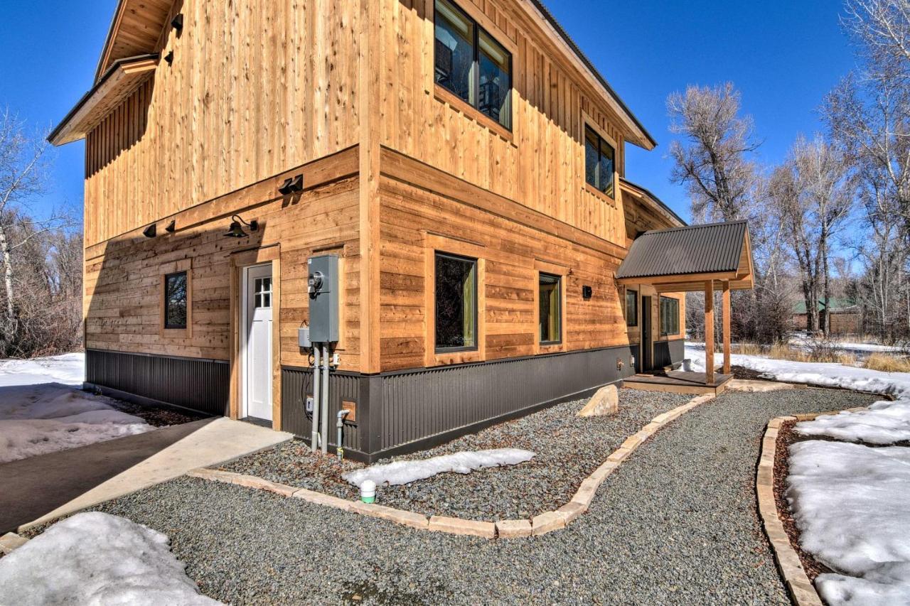 Riverfront Home With Bbq 2 Mi To Downtown Gunnison! Exterior photo